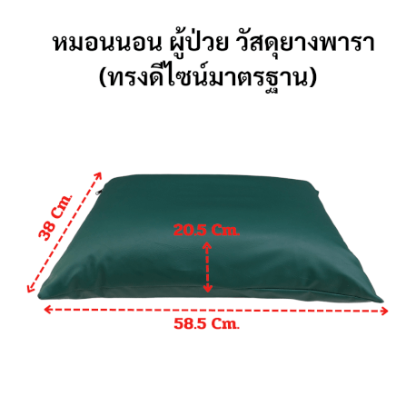 หมอนนอนผู้ป่วย ยางพารา ABLOOM 0190069008014_ทรงมาตรฐาน _1